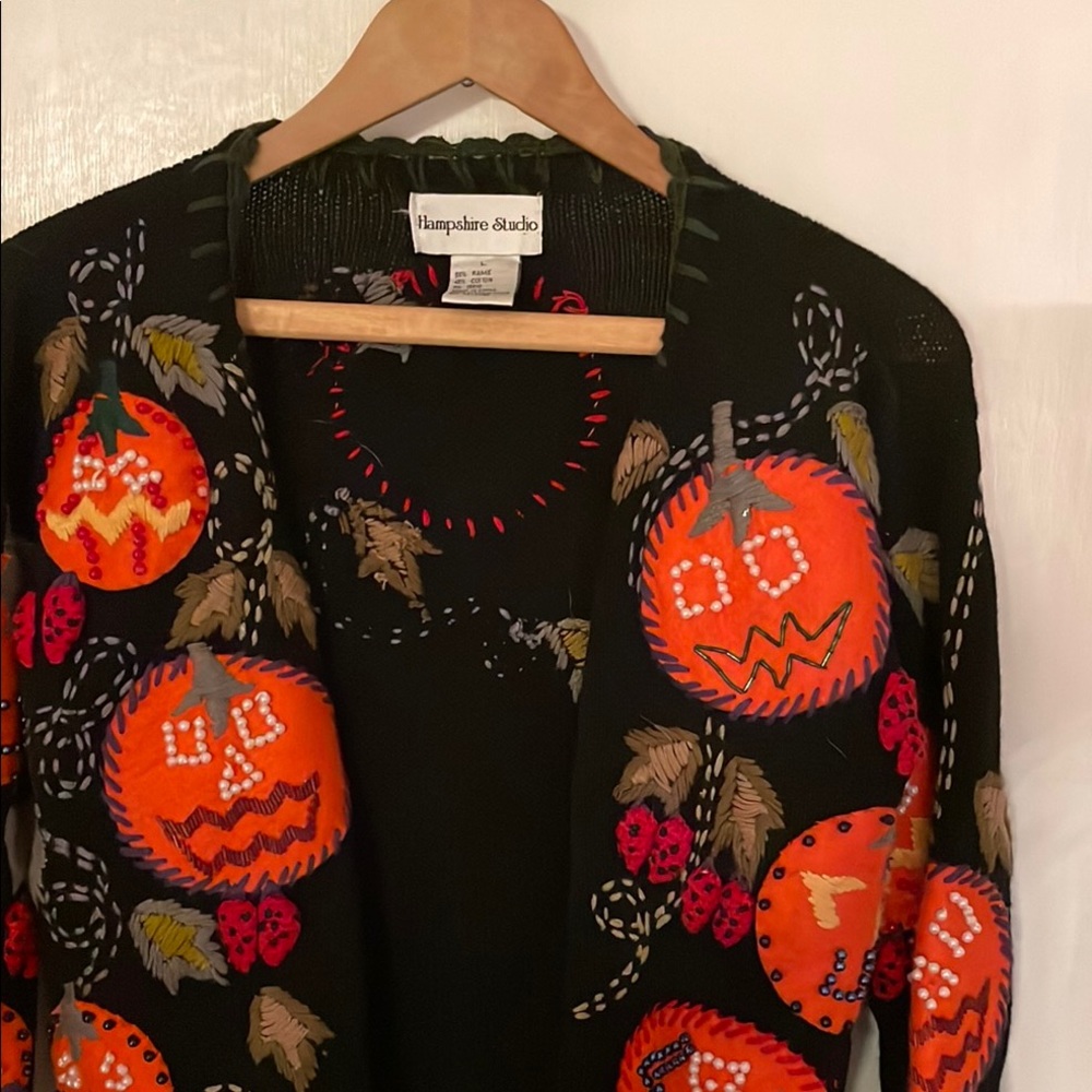 Hampshire Studio Halloween Cardigan